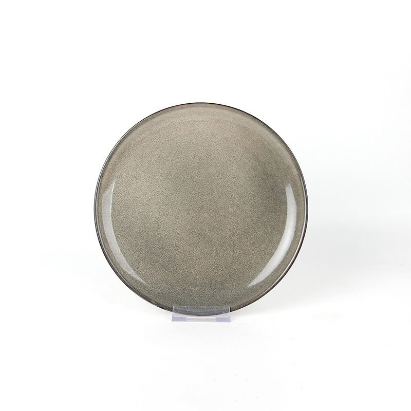 GRAY REACTIVE GLAZE DINNERWARE