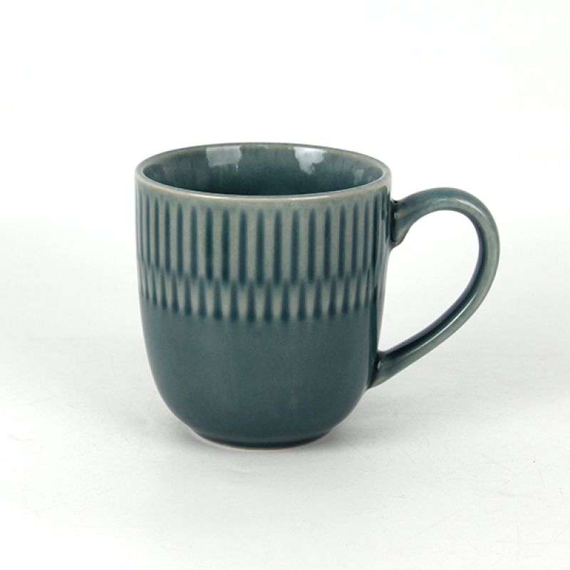 STRIPE  DINNERWARE AQUA